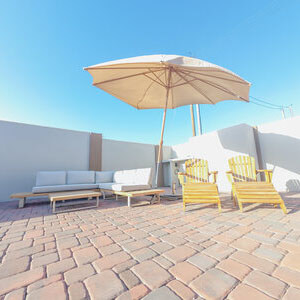 Villa terrace